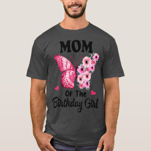 T-shirt Maman 1st Jour de matching Family Butterfly F