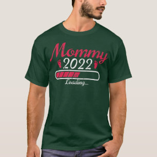 T-shirt Maman 2022 Grossesse Révéler Bientôt être maman bé