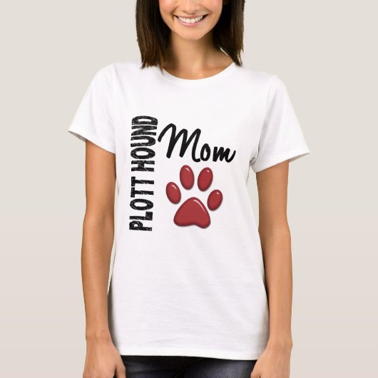 T-shirt Maman 2 de chien de Plott (Devant)