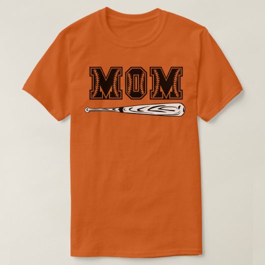 T-shirt Maman 32 de baseball (Design devant)