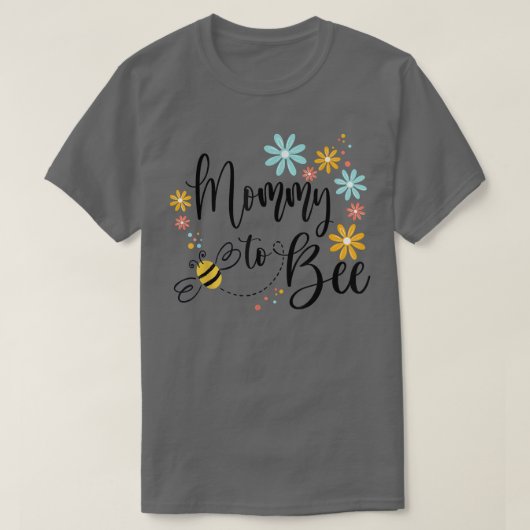 T-shirt Maman à Bientôt, Annonce de Grossesse Mignonne pou (Design devant)