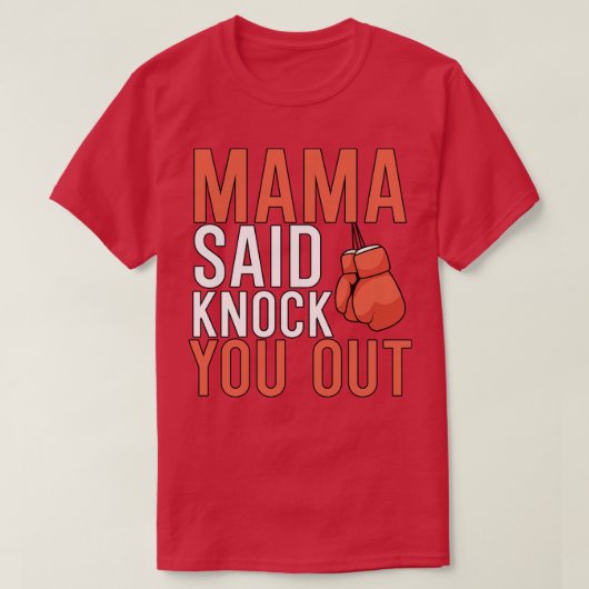 T-shirt Maman A Dit Vous Frapper (Design devant)