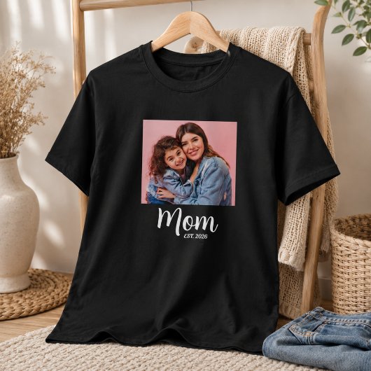 T-shirt Maman a établi le script photo