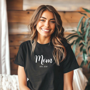 T-shirt Maman a établi nouveau cadeau maman