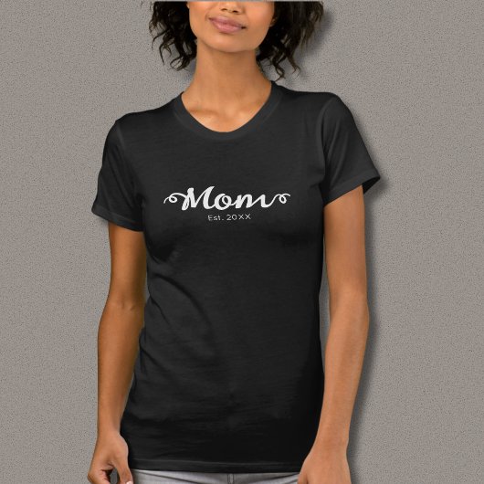 T-shirt Maman a établi nouveau cadeau maman