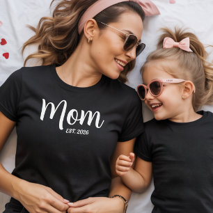 T-shirt Maman a établi un nouveau cadeau pour les mamans