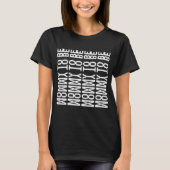 T-shirt MAMAN À VENIR - Message Caché (Devant)