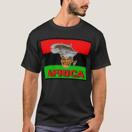 T-shirt Maman Afrique (Devant)