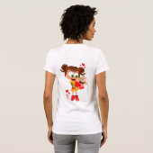 T-shirt Maman aime bébé - Blanc 03 (Dos entier)