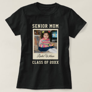 T-shirt Maman aînée Photo personnalisée Nom de la remise d