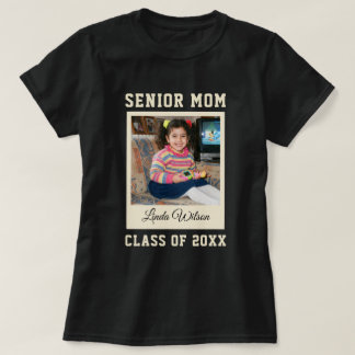 T-shirt Maman aînée Photo personnalisée Nom Script Remise