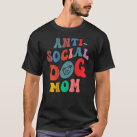 Maman anti-chien sociale sur le dos