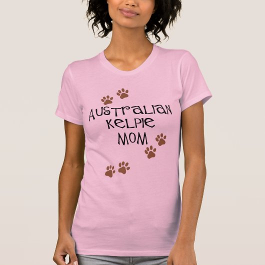 T-shirt Maman australienne de Kelpie (Devant)