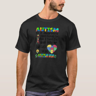 T-shirt Maman Autisme Puzzle de Sensibilisation à l'Autism