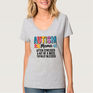 T-shirt Maman autiste