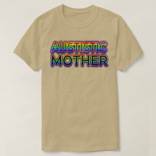 T-shirt Maman autiste (Design devant)
