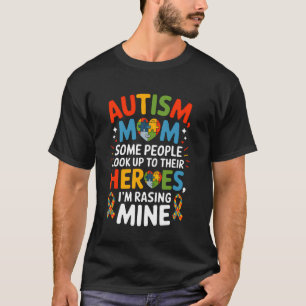 T-shirt Maman autiste Certaines personnes regardent vers l