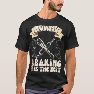 T-shirt Maman Baking est la meilleure pour Baker Mom Retro