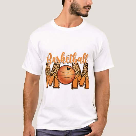 T-shirt maman basket (Devant)