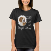 T-shirt Maman beagle (Devant)