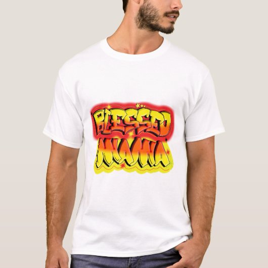 T-shirt Maman bénie (Devant)