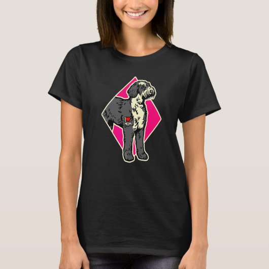 T-shirt Maman Bernedoodle 2 (Devant)