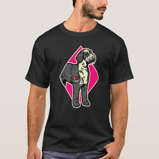 T-shirt Maman Bernedoodle 2 (Devant)