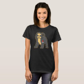 T-shirt Maman Bernedoodle 3 (Devant entier)