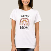 T-shirt Maman | BOHO "GEN-X" Fête de la mère (Devant)