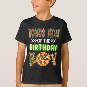 T-shirt Maman bonus de l'anniversaire du garçon amateur de