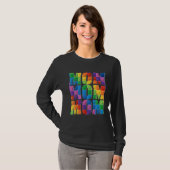 T-shirt Maman Brick Builder Blocs Maître Builder Mère (Devant entier)