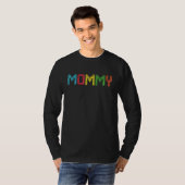 T-shirt Maman Brique Maître Constructeur Blocs de Construc (Devant entier)