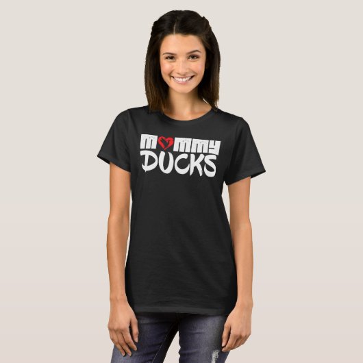 T-shirt Maman Canards Canards Canard Maman Mère Canards Ca (Devant entier)
