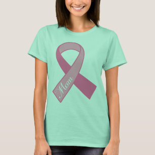 T-shirt Maman Cancer du sein Pink Ribbon Cadeau
