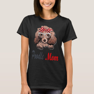 T-shirt maman caniche