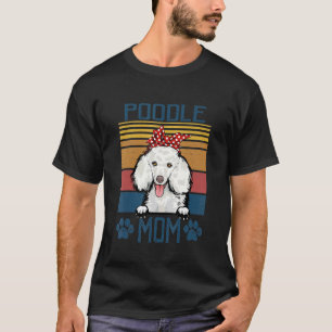 T-shirt Maman Caniche Maman Caniche Fête des Mères Caniche