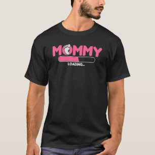 T-shirt Maman charge la future mère maman douce en attente