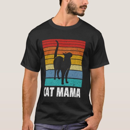 T-shirt Maman chat (Devant)