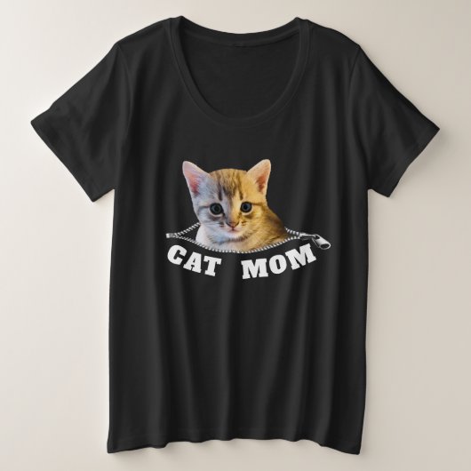 T-shirt maman chat (Design devant)