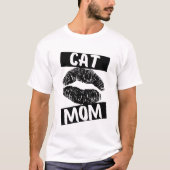 T-shirt Maman chat (Devant)