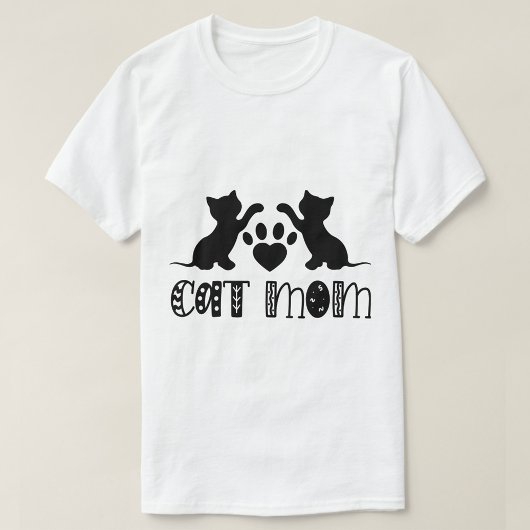 T-shirt maman chat