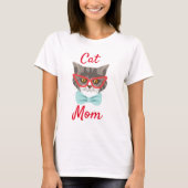 T-shirt maman chat (Devant)