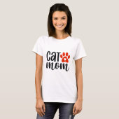 T-shirt maman chat (Devant entier)