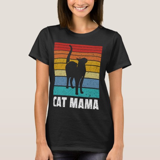 T-shirt Maman Chat (Devant)