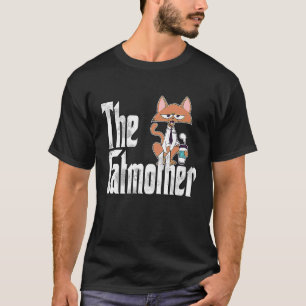 T-shirt Maman Chat Catmère Folle Café Mère Chat Minou