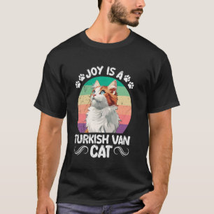 T-shirt Maman Chat JOY EST UN PROPRIÉTAIRE DE CHAT TURC VA