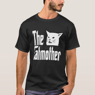 T-shirt Maman Chat La Catmère Mère Chat Folle Maman Minou