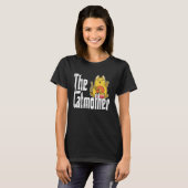 T-shirt Maman Chat Mère de Chat Nourriture Mère Chat Chato (Devant entier)