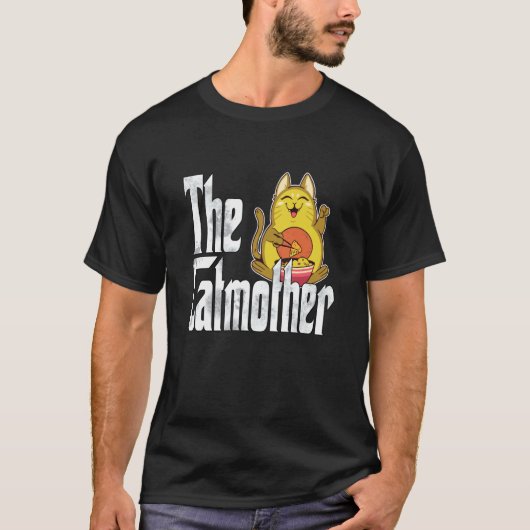 T-shirt Maman chat Mère de chat Nourriture Mère de chat Ma (Devant)