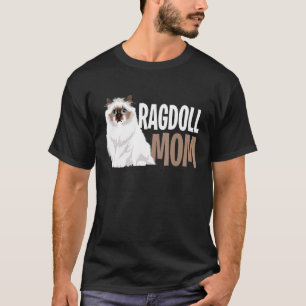 T-shirt Maman chat Ragdoll drôle amateurs de chats